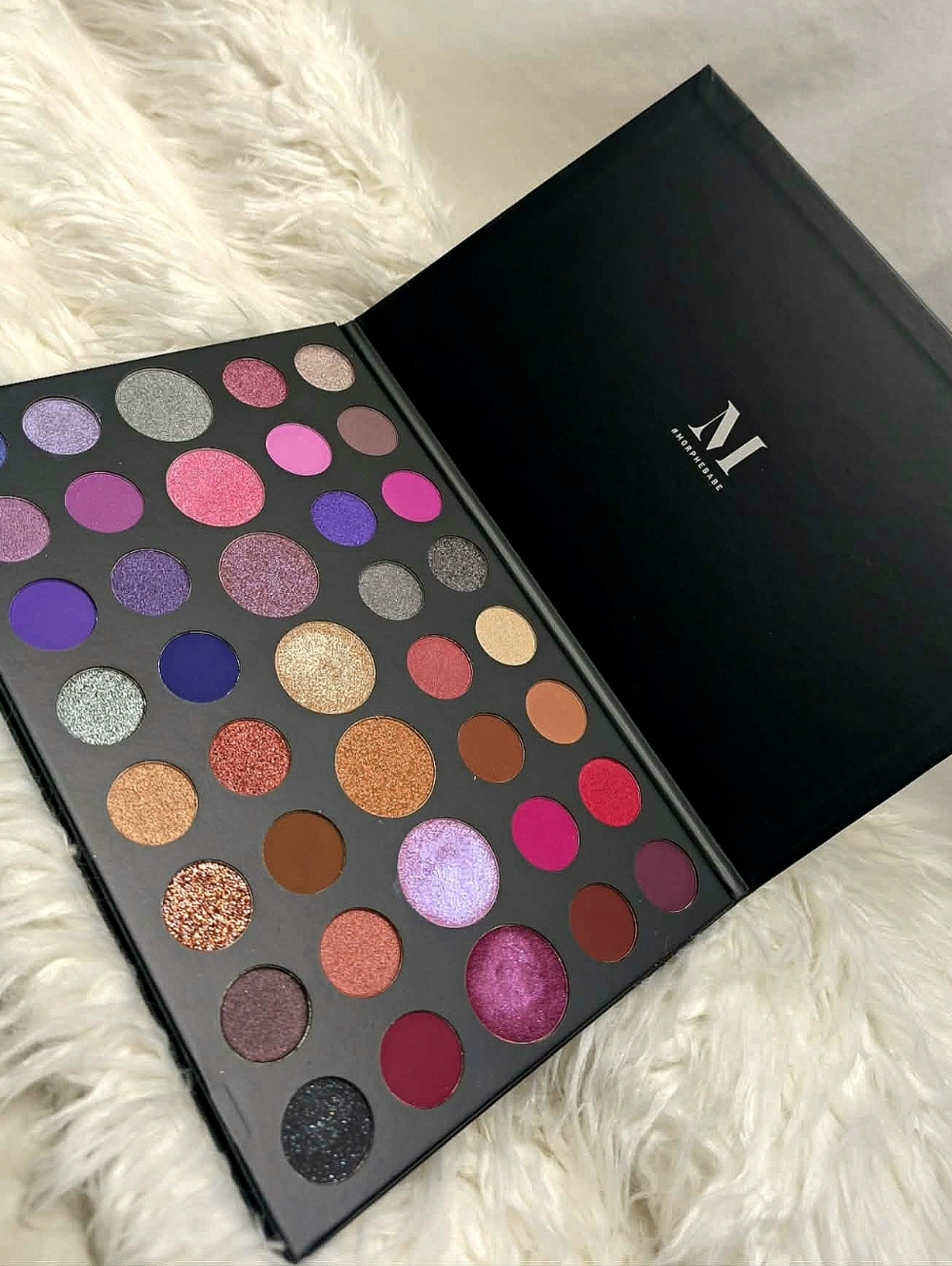 Morphe Style 35-Color Eyeshadow Palette – Mixed Pinks & Neutrals